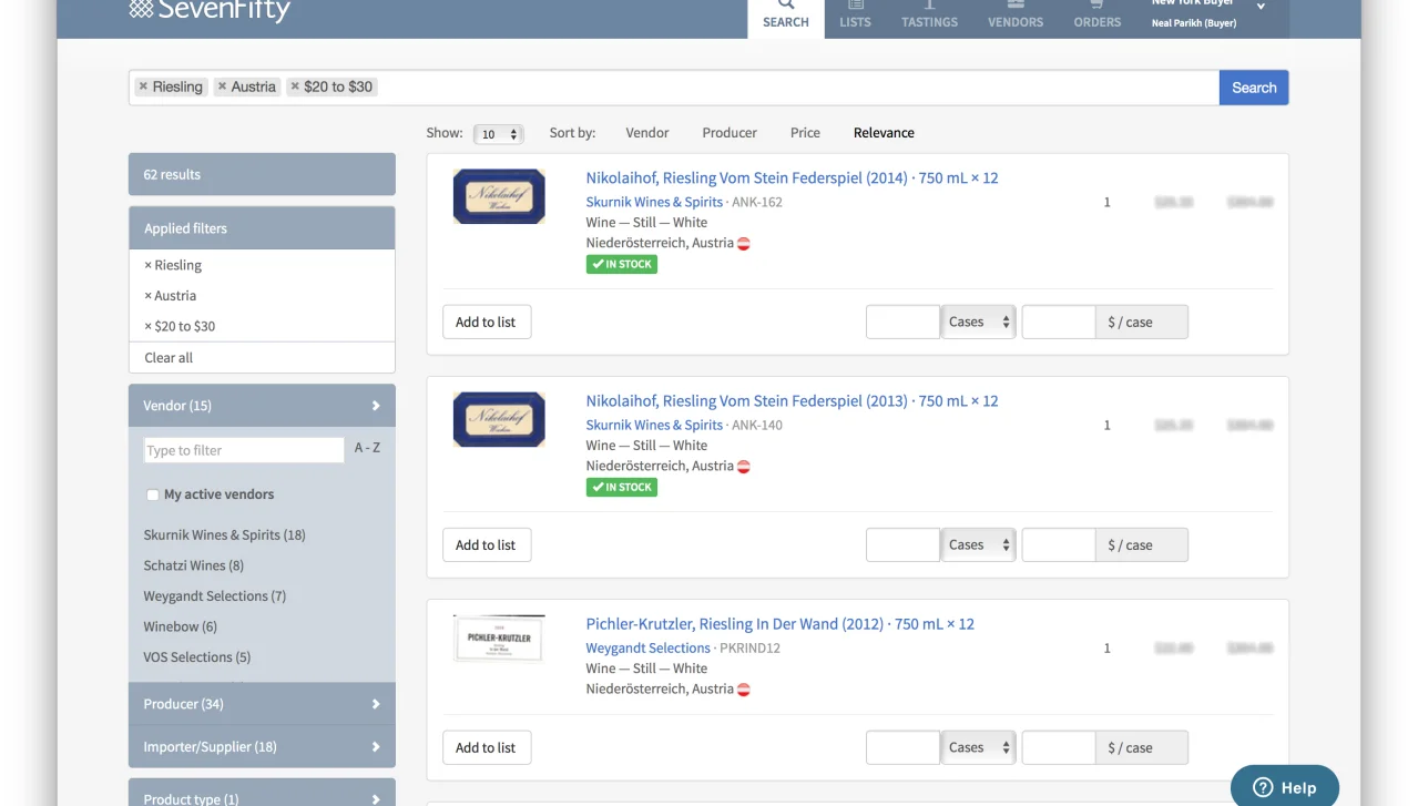 Startup SevenFifty looks to revolutionize and modernize the alcohol distribution industry