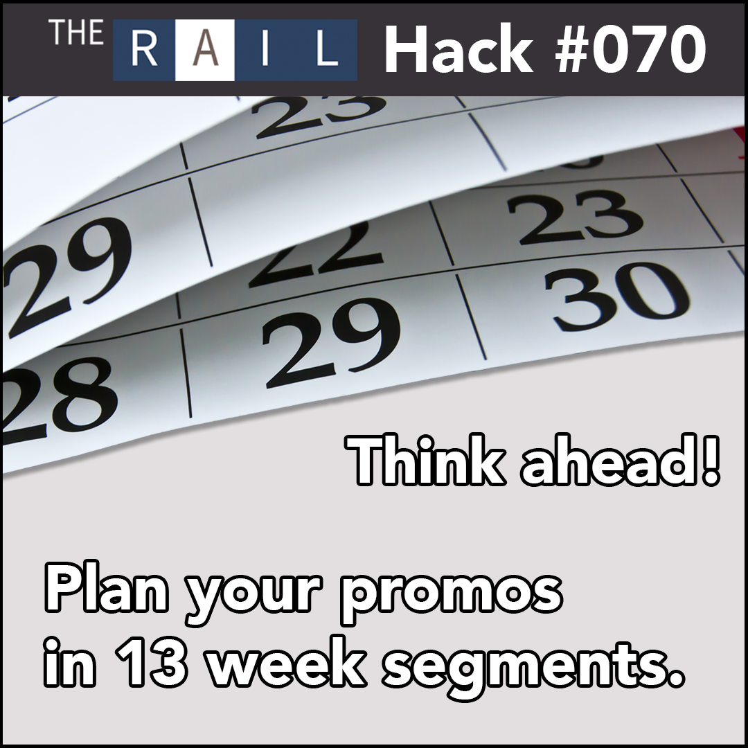 Having trouble keeping your restaurant promotional ideas fresh? Mix it up every quarter!