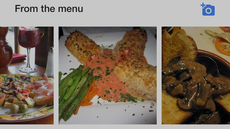 'From the Menu' Lets Guests Upload Pics of Your Food onto Google's Local Search