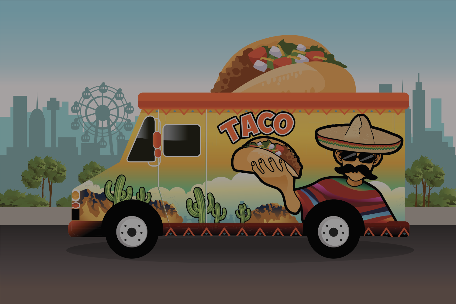 The Daily Rail: Vegas Chefs Promise to Build a Wall... Of Taco Trucks