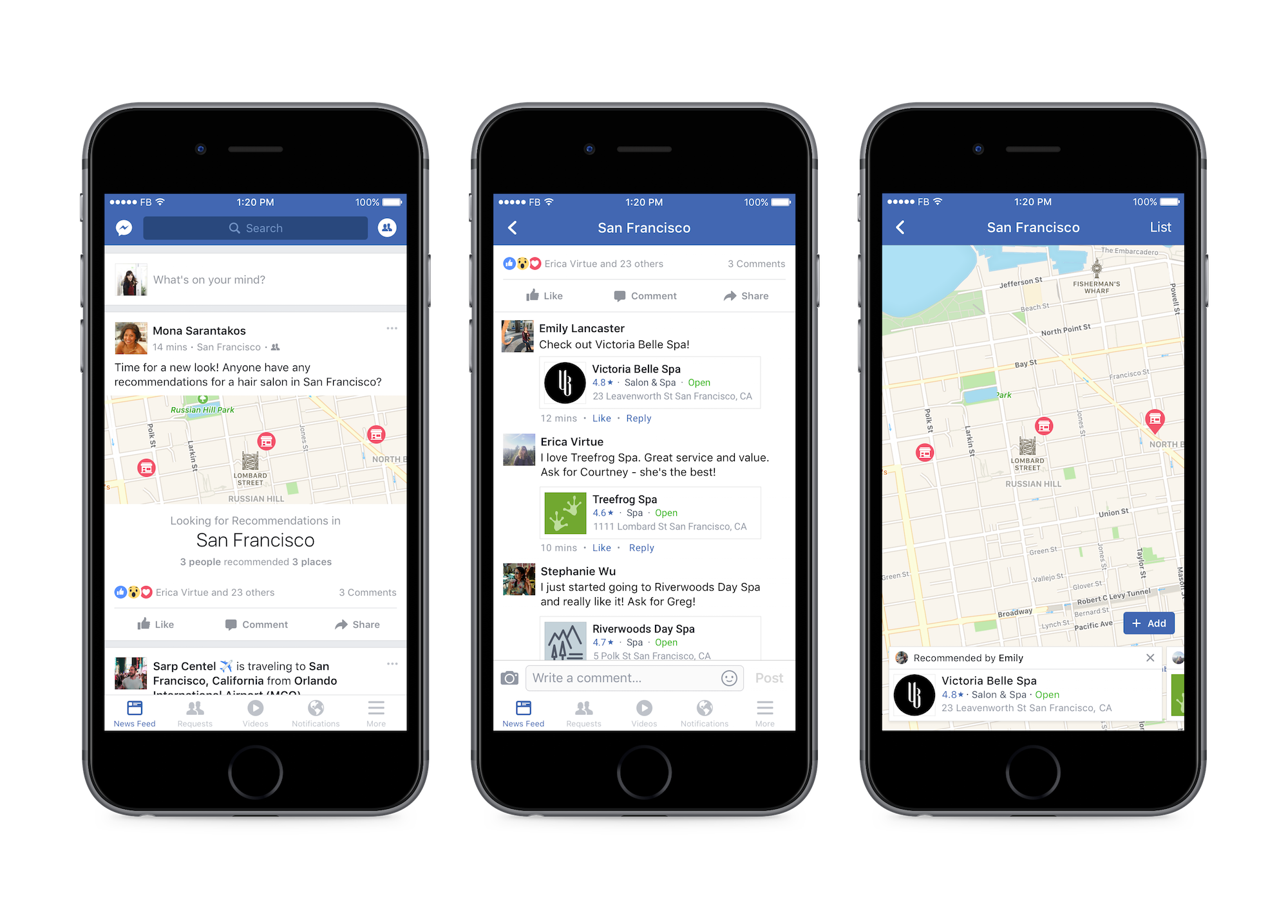 Facebook is jumping into the restaurant industry, with restaurant recommendation services and online app food ordering.