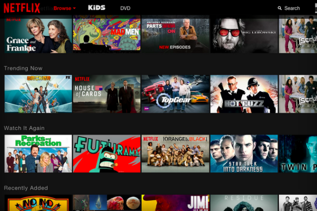 Netflix uses Big Data to create individualized home-screen for each and every customer.