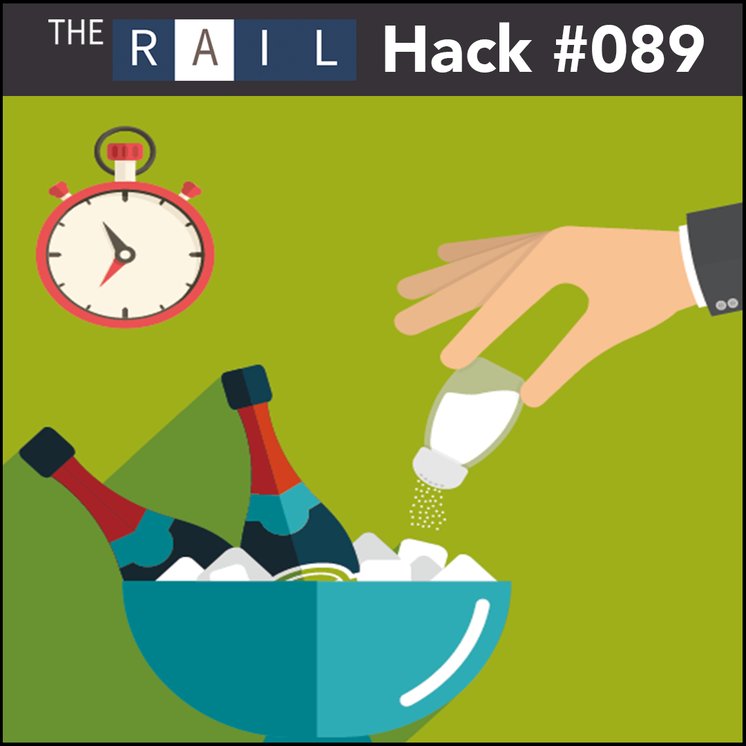 HACK #089: How to Chill Drinks on the Fly