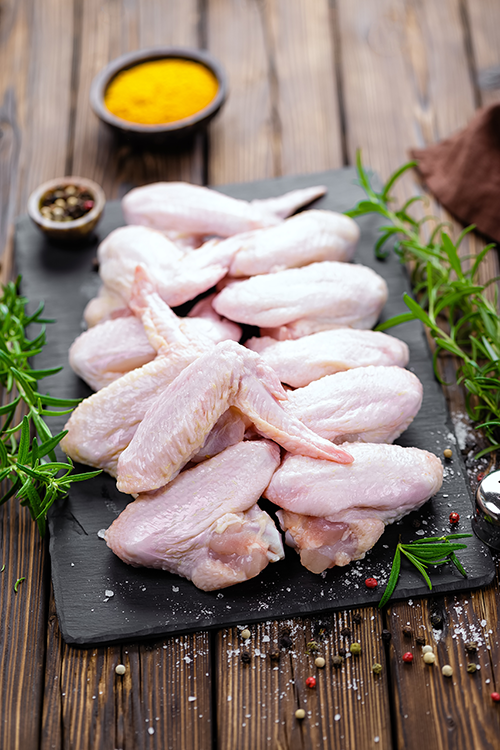 Here are a few tips for precooking your chicken wings to keep up with guest demands.