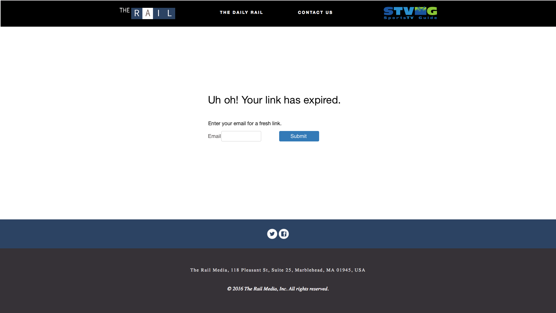Expired Link Page