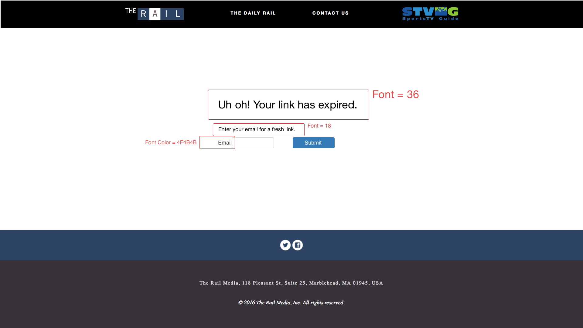 Expired Link: Documentation