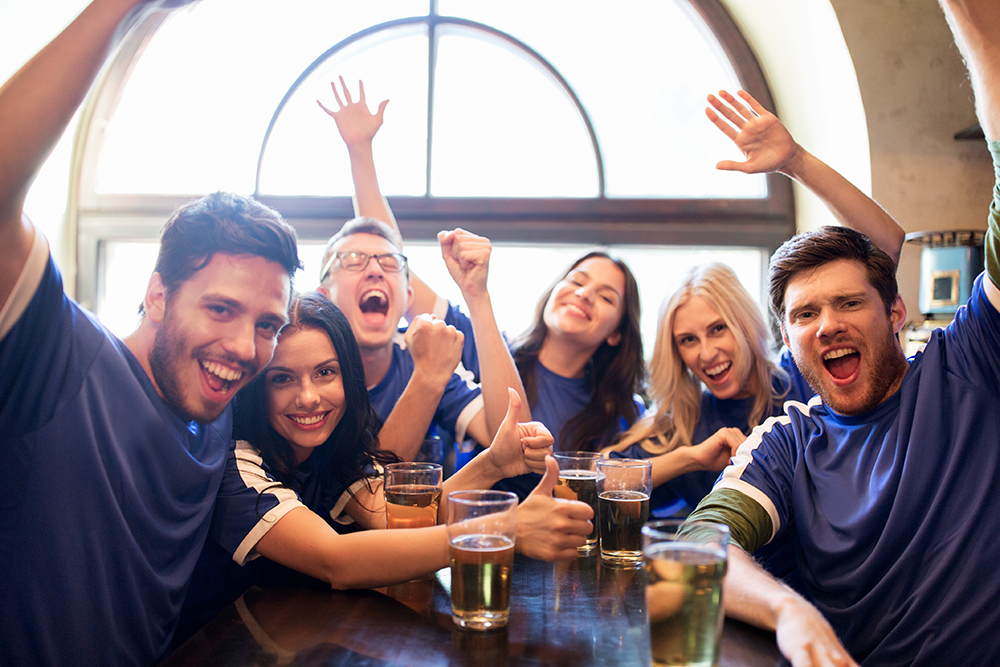 For successful sports restaurant promotions, team up with national chains for your local guests.