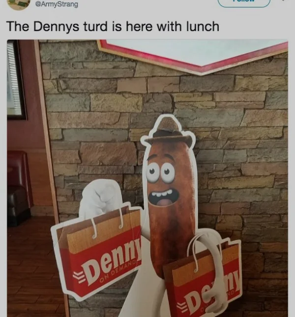 The Daily Rail: Denny's New Mascot is the Butt of Many Jokes