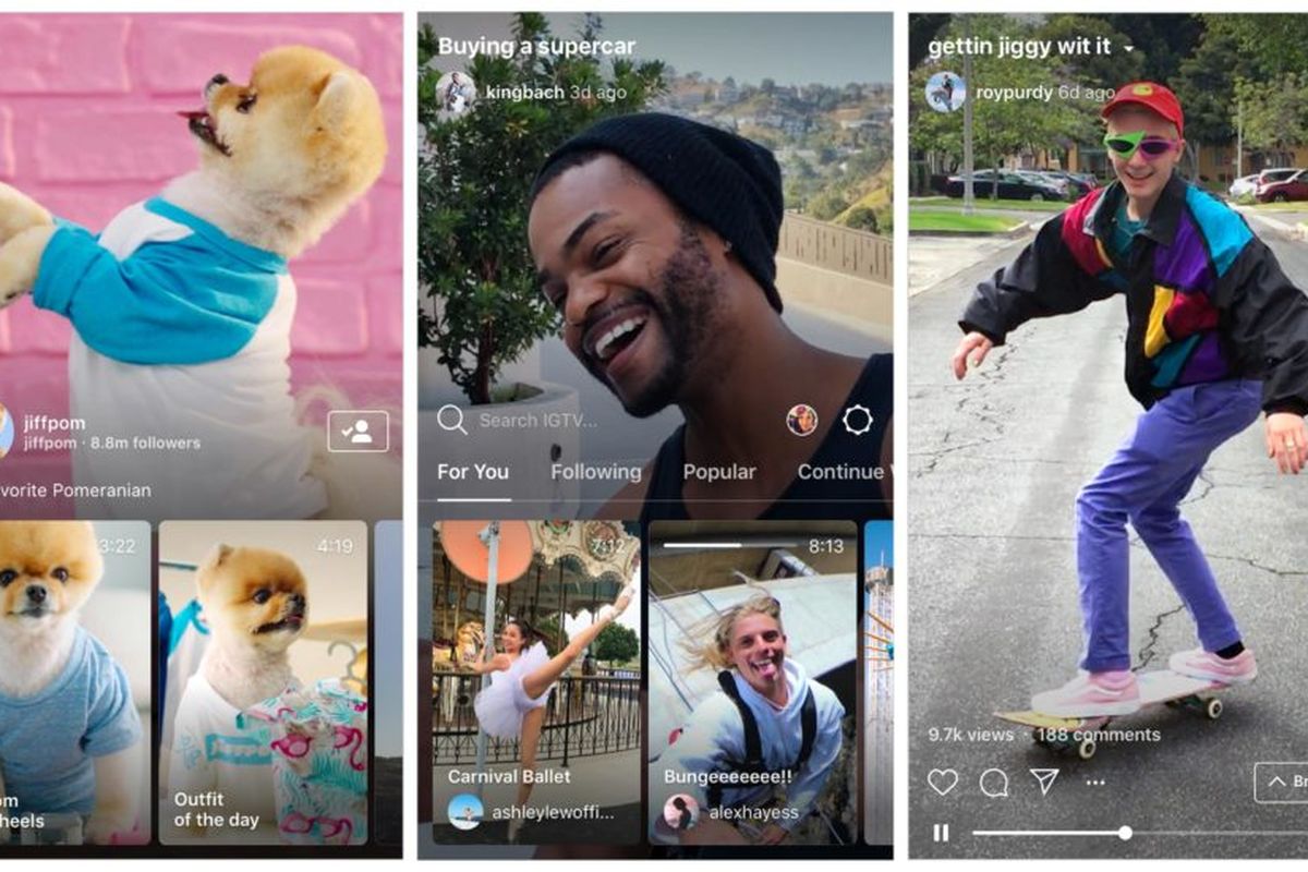 IGTV allows restaurants to post longer videos to their Instagram accounts