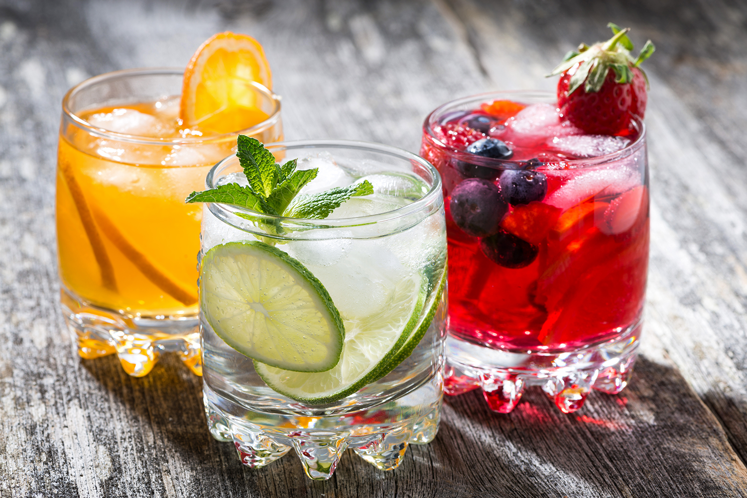 Frozen drinks go perfect with outdoor restaurant patios