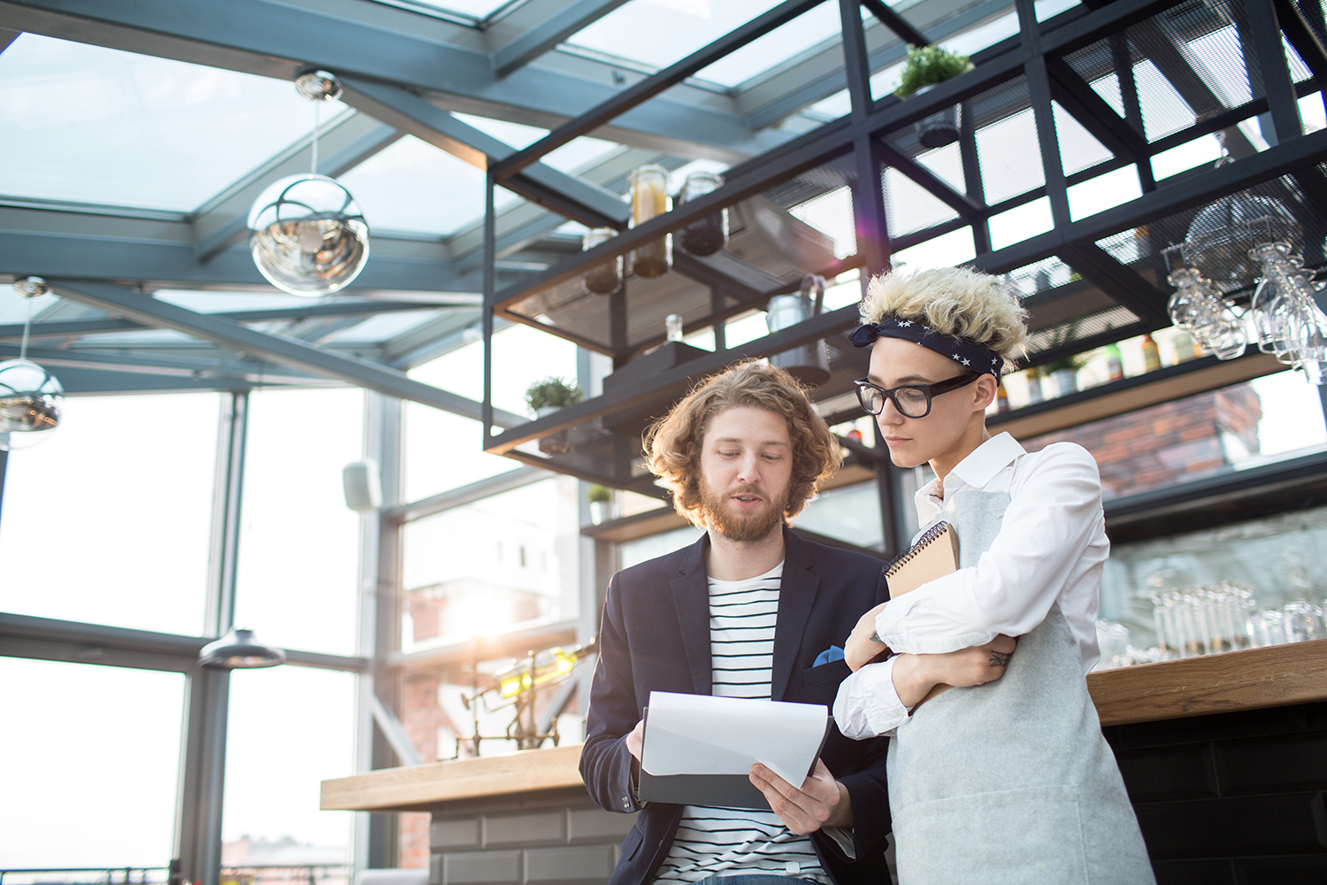 Have an eye and mind for restaurant business.