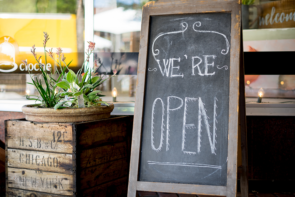 Have a soft opening for your new restaurant to work out any issues before the grand opening.
