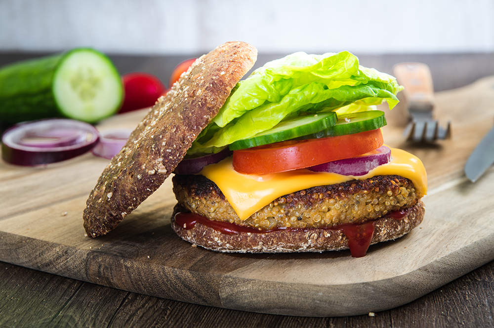 Traditional meat replacements in restaurants.