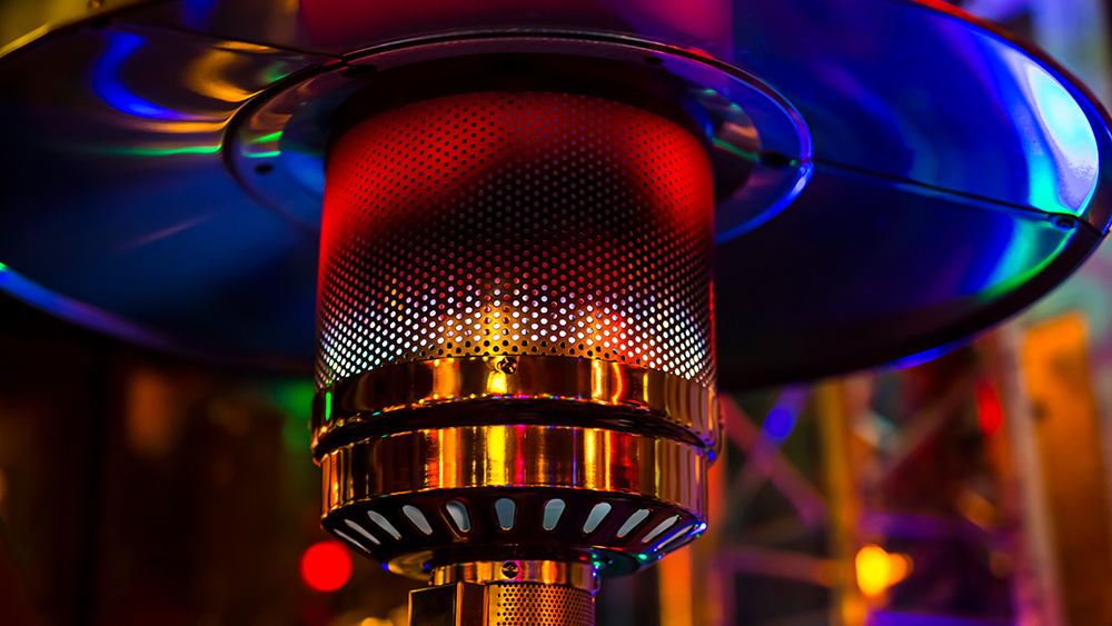 Outdoor restaurant heater