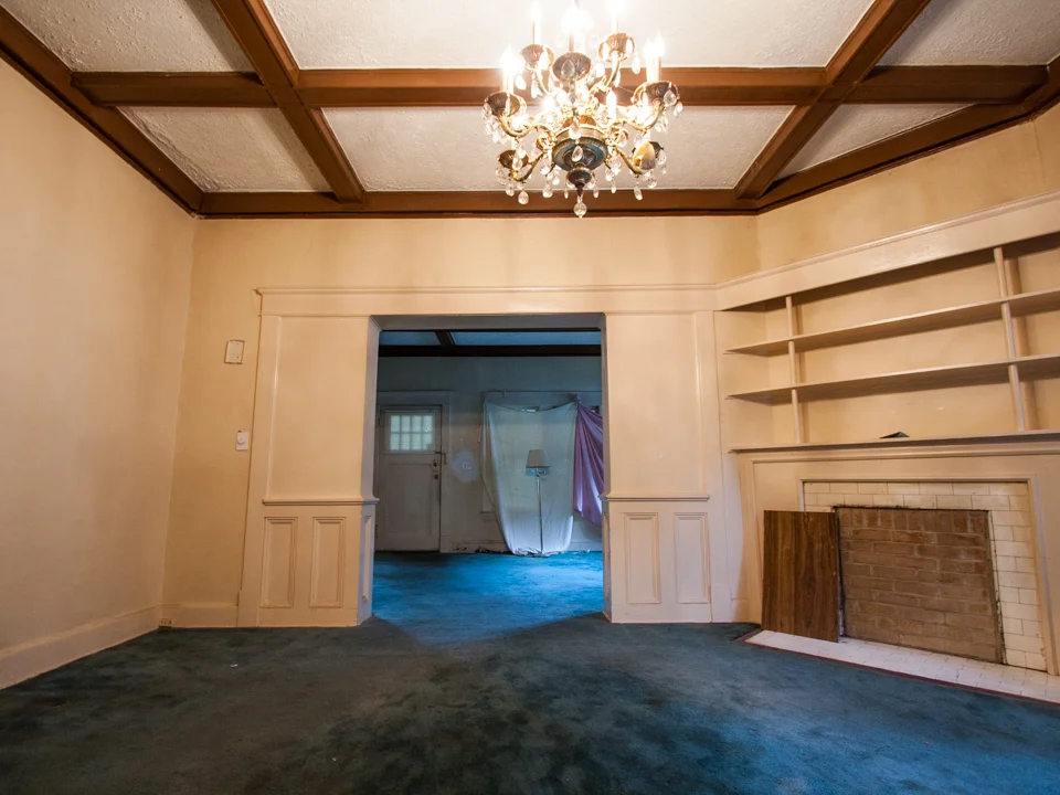 BEFORE | LIVING & DINING ROOM