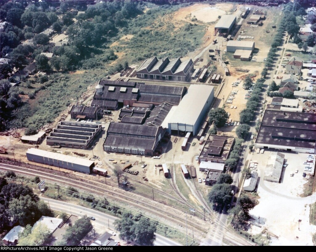 Aerial Shot of Kirkwood's Pullman Yard in the 60's