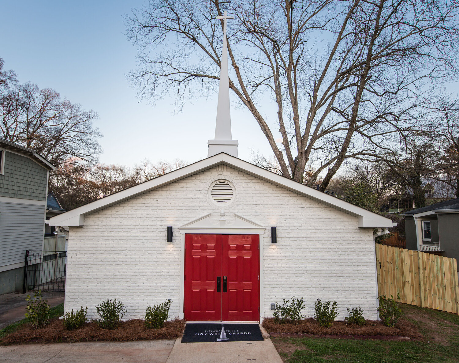 The Tiny White Church — Jrich Atlanta