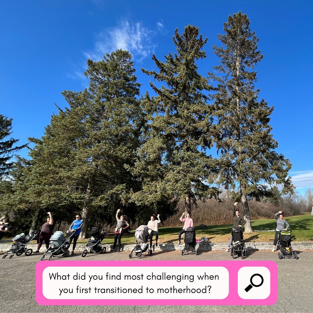 It was a crisp day at our Stroller class today! We were chatting about the challenges we experienced when we transitioned for the first time to motherhood. Here are some of the challenges we heard:

➡️ receiving unsolicited advice, particularly about