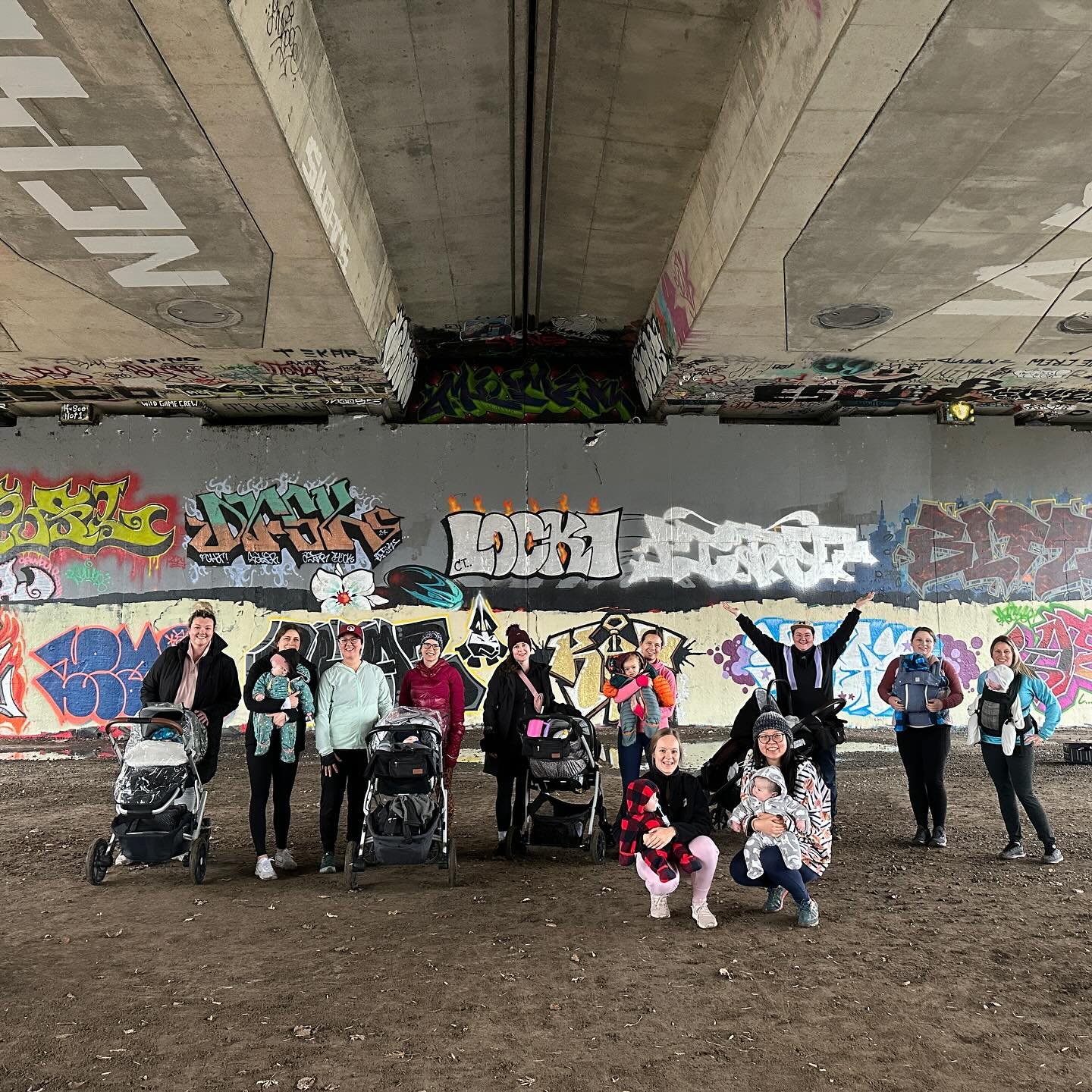 Today was our last Tuesday Stroller Strong class for the year! We&rsquo;ve had such an amazing season, especially this fall, where we hardly needed to take cover under the bridge. 

While I would have loved a final class with the sun shining and warm