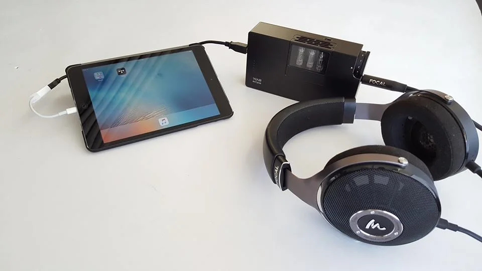 Woo Audio WA8 Eclipse in Black with Focal Utopia Headphones