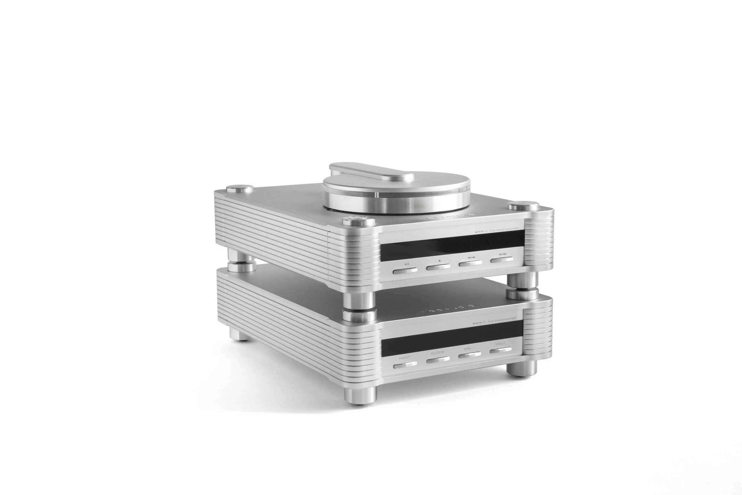 Woo Audio WTP-1 with WDS-1 in Silver