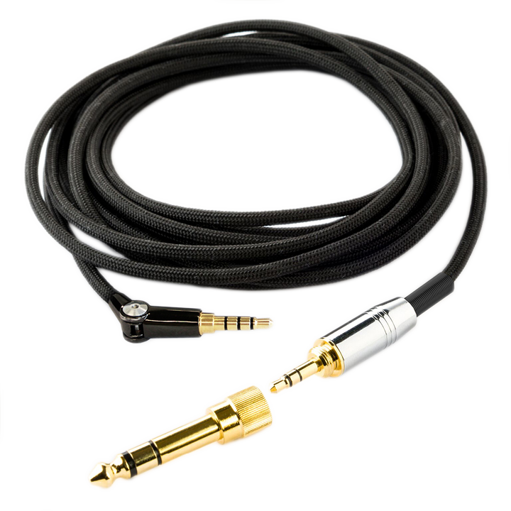 1.2m length 3.5mm Unbalanced Cable with Adapter