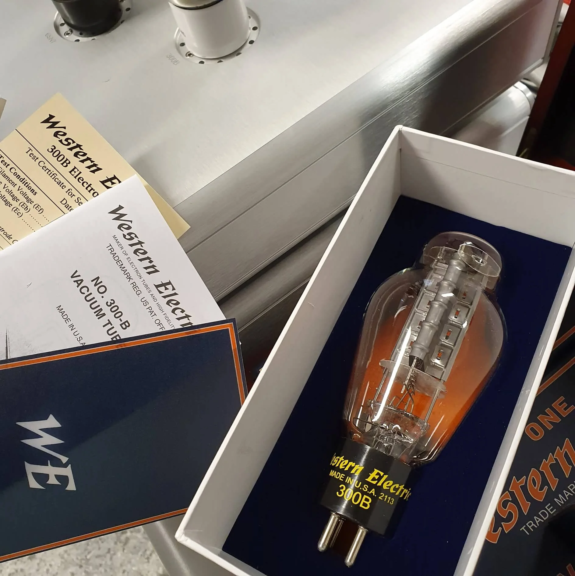 Western Electric WE300B Tube (In Pair) — Woo Audio
