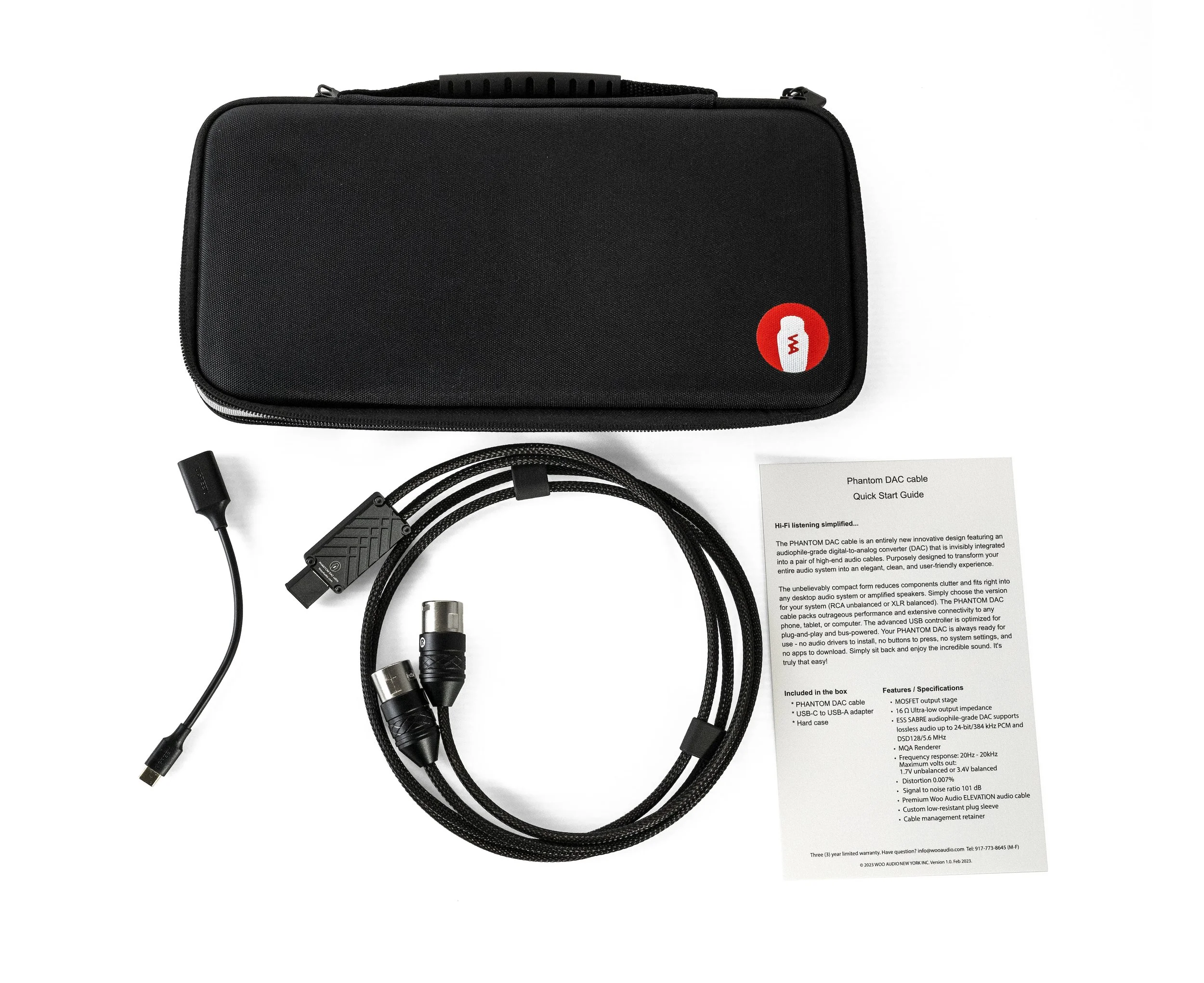 Woo Audio PHANTOM DAC Cable