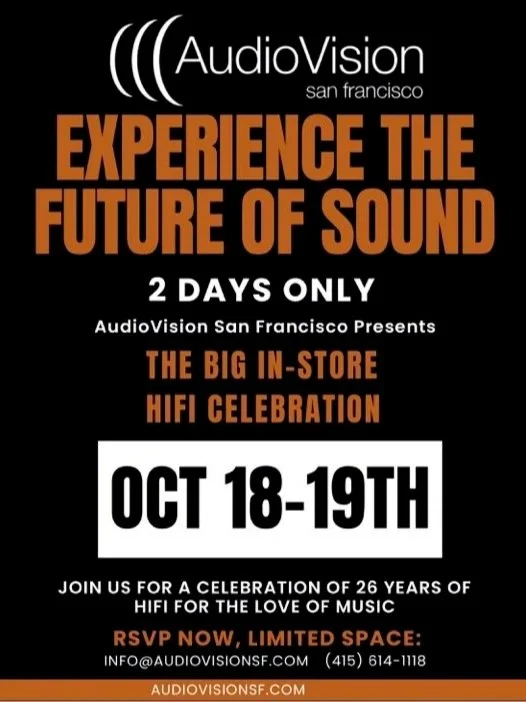 Experience The Future Of Sound at AudioVision SF