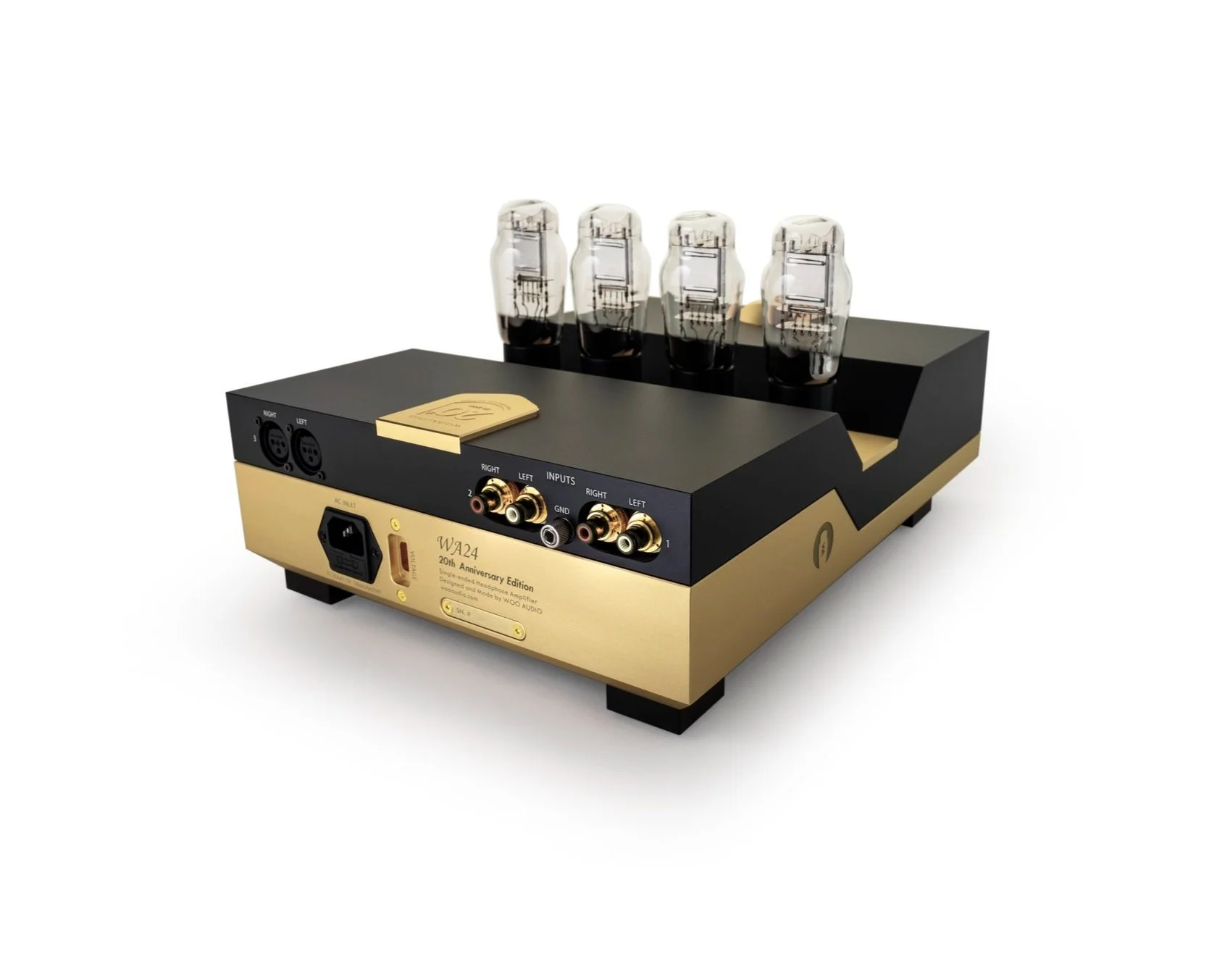 WA24 20th Anniversary Edition Headphone Amplifier - Back View
