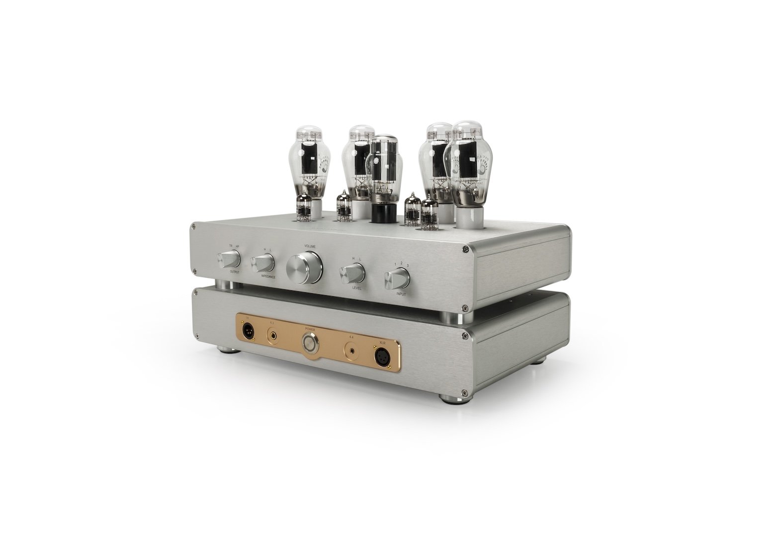 WA33 (2nd gen) Fully-balanced Headphone Amplifier - Silver