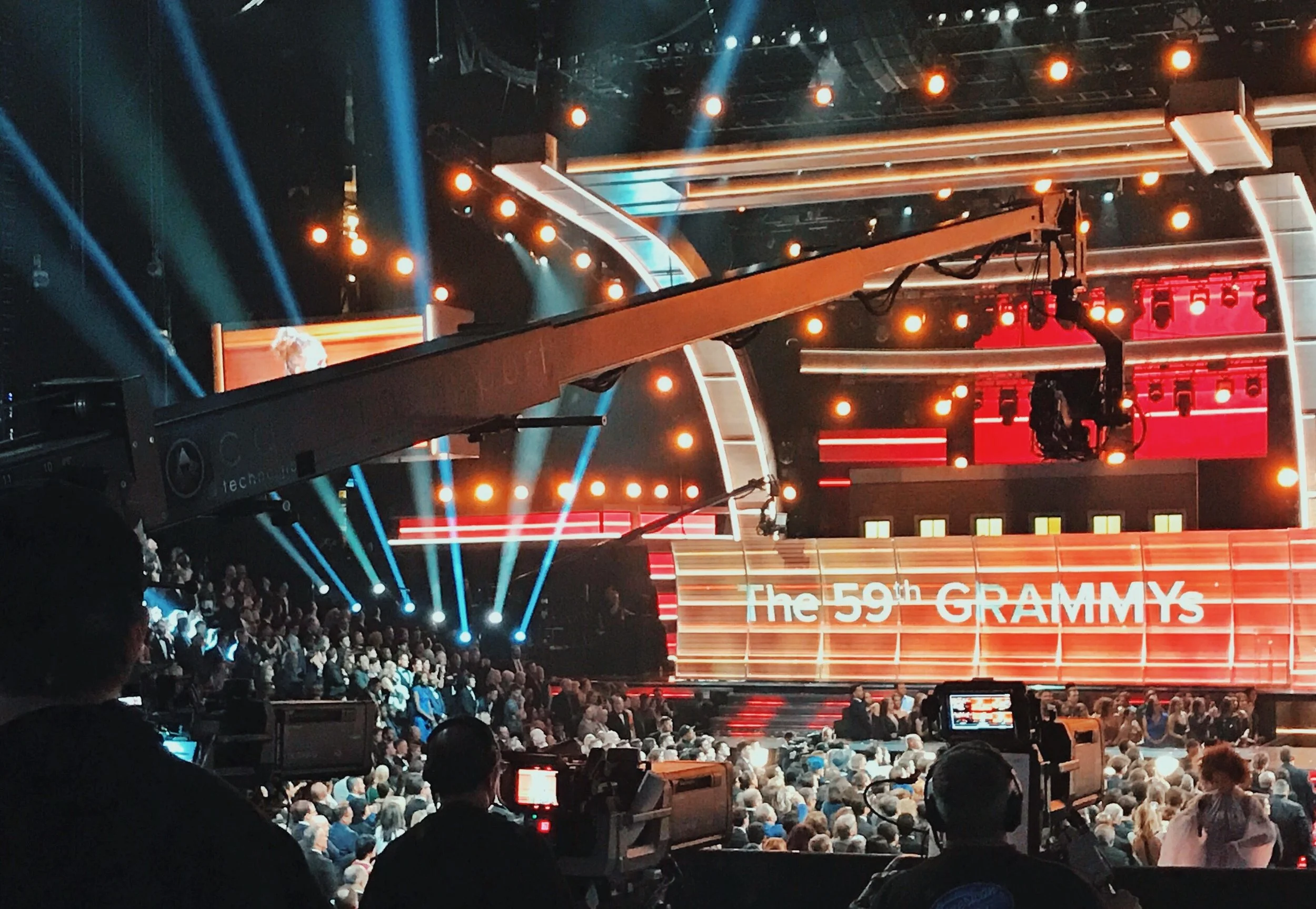 Techno Jib at 59th Grammys