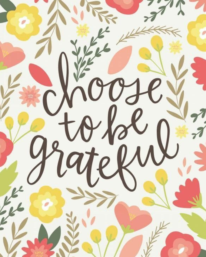 Celebrate gratitude this week!