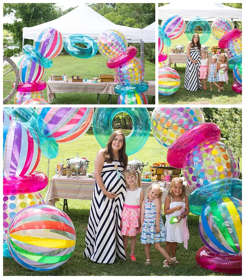 That Beach Ball Arch was AMAZING!!!!