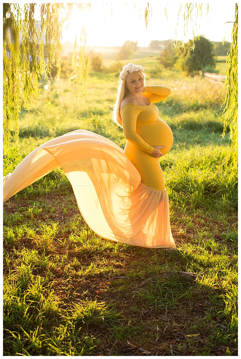 I think I may need to have another baby just to wear this gown!!!!!