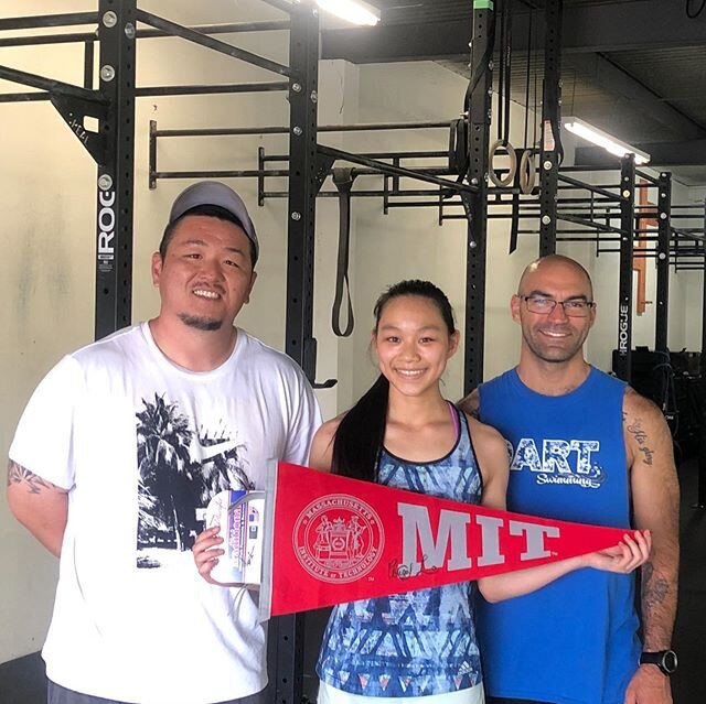 Congrats to Abby Lo on her commitment to M.I.T.  #trackandfield 
Athleticism and brains!  We were really looking forward to her showcasing her talents this year but the pandemic halted her senior campaign. 
The gym is very proud and happy for you and