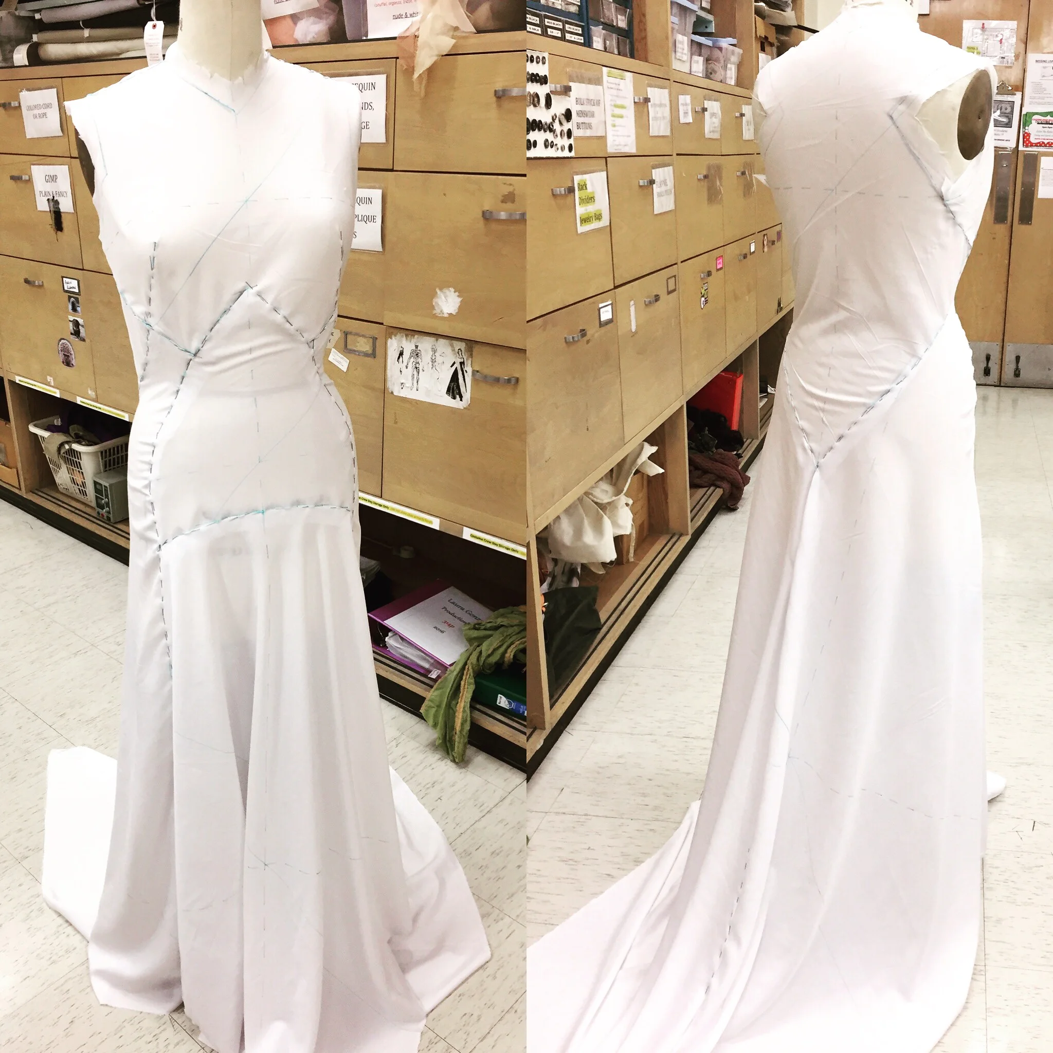 Madeleine Vionnet Bias Gown