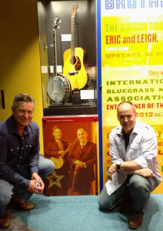 Visiting our exhibit at the Country Music Hall of Fame and Museum in Nashville, TN.