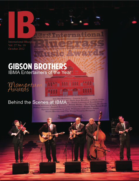  IBMA Entertainers of the Year 2012 