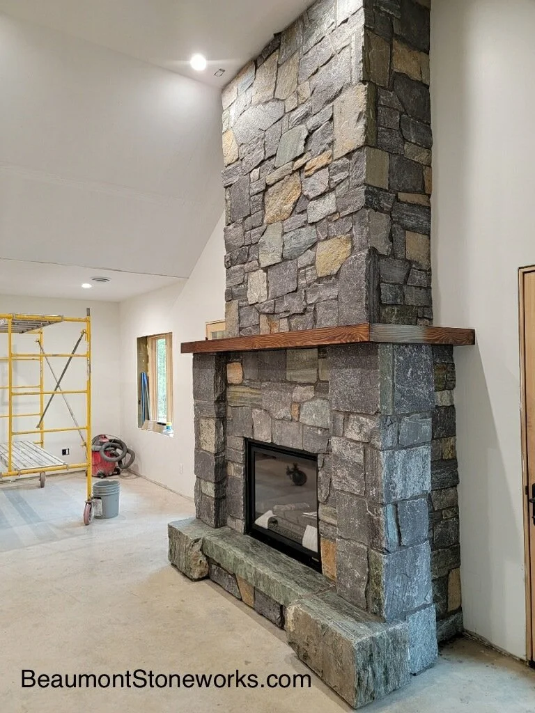 Fireplaces — Beaumont Stoneworks