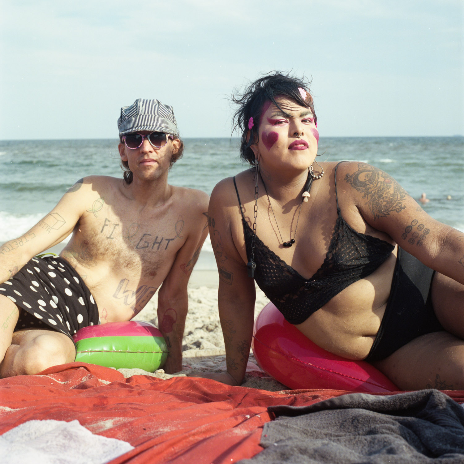  Xara + Silvi at Riis Beach, 2018 