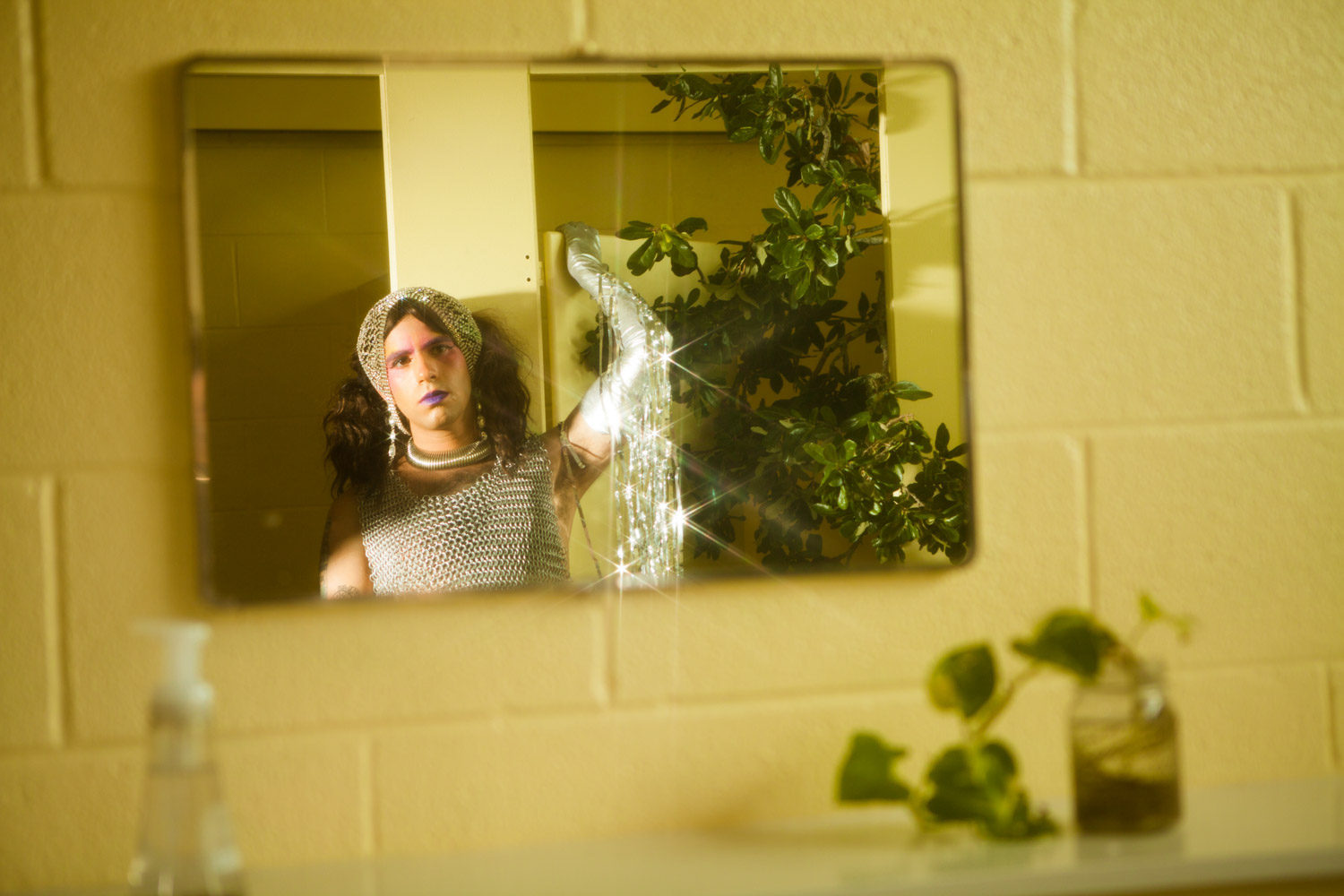 Lucia in the girls room mirror.jpg