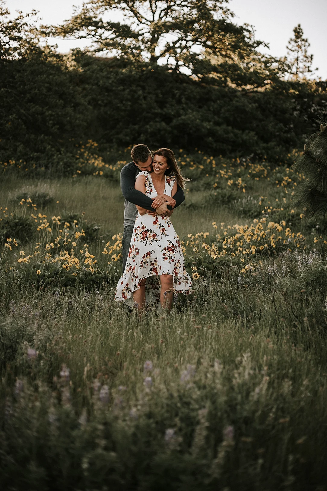 sunrise engagement session rowena crest