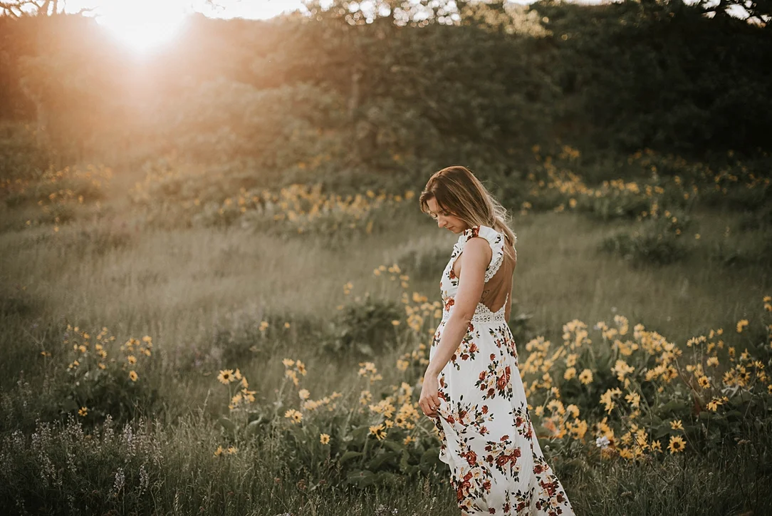 sunrise engagement session rowena crest