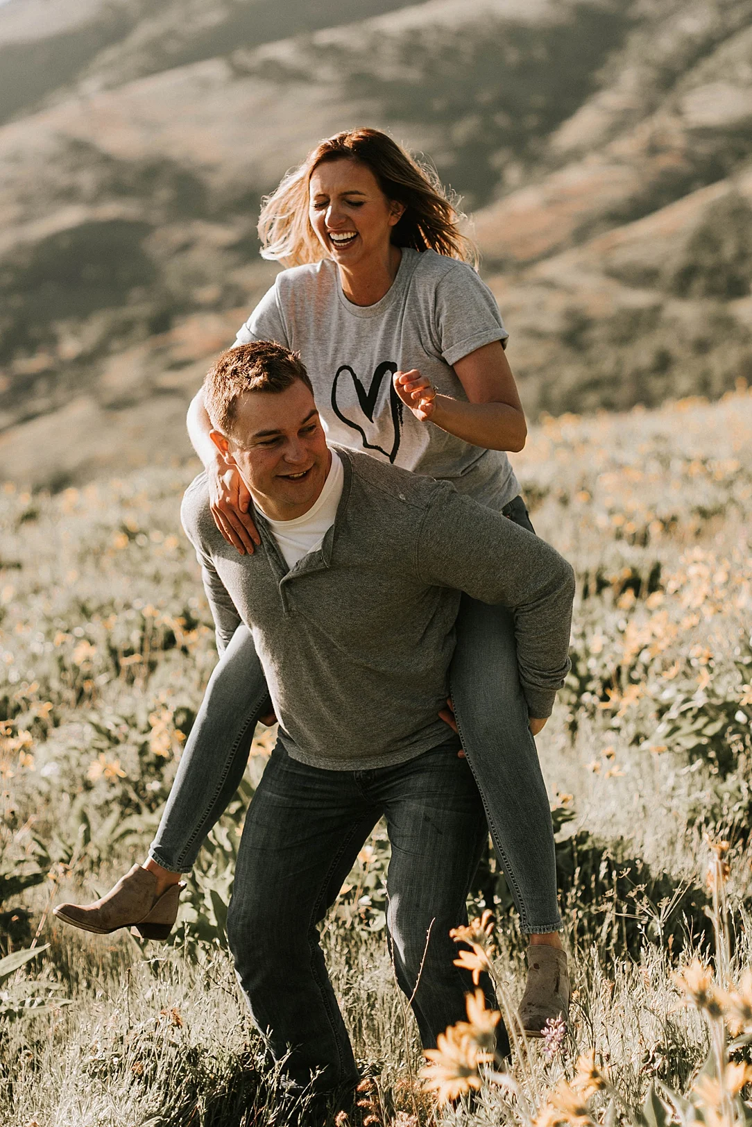 sunrise engagement session rowena crest