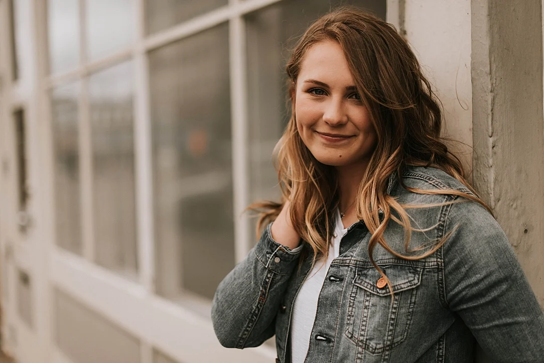 downtown senior session