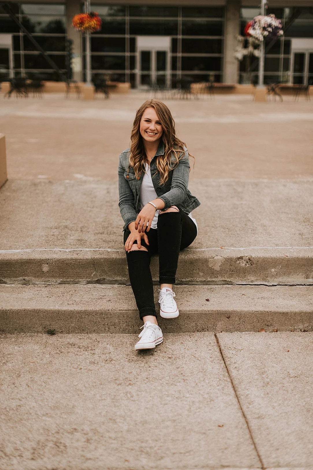 downtown senior session