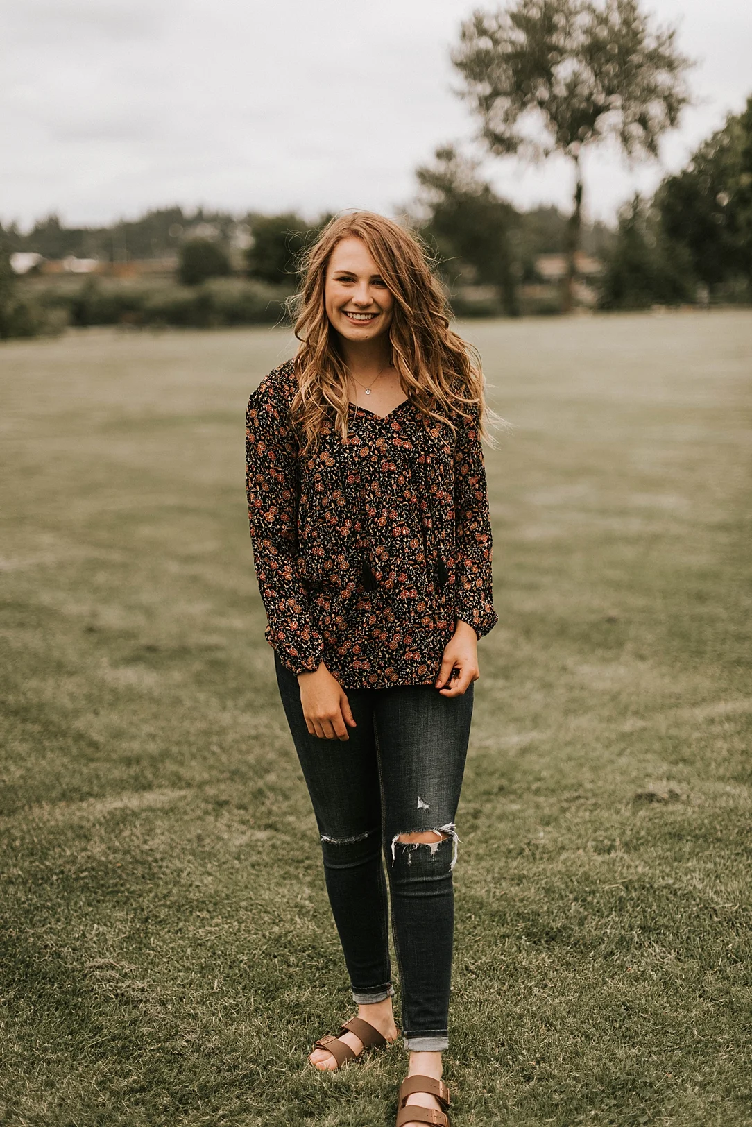 downtown senior session