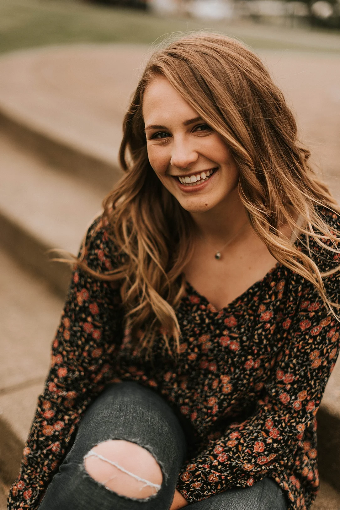 downtown senior session