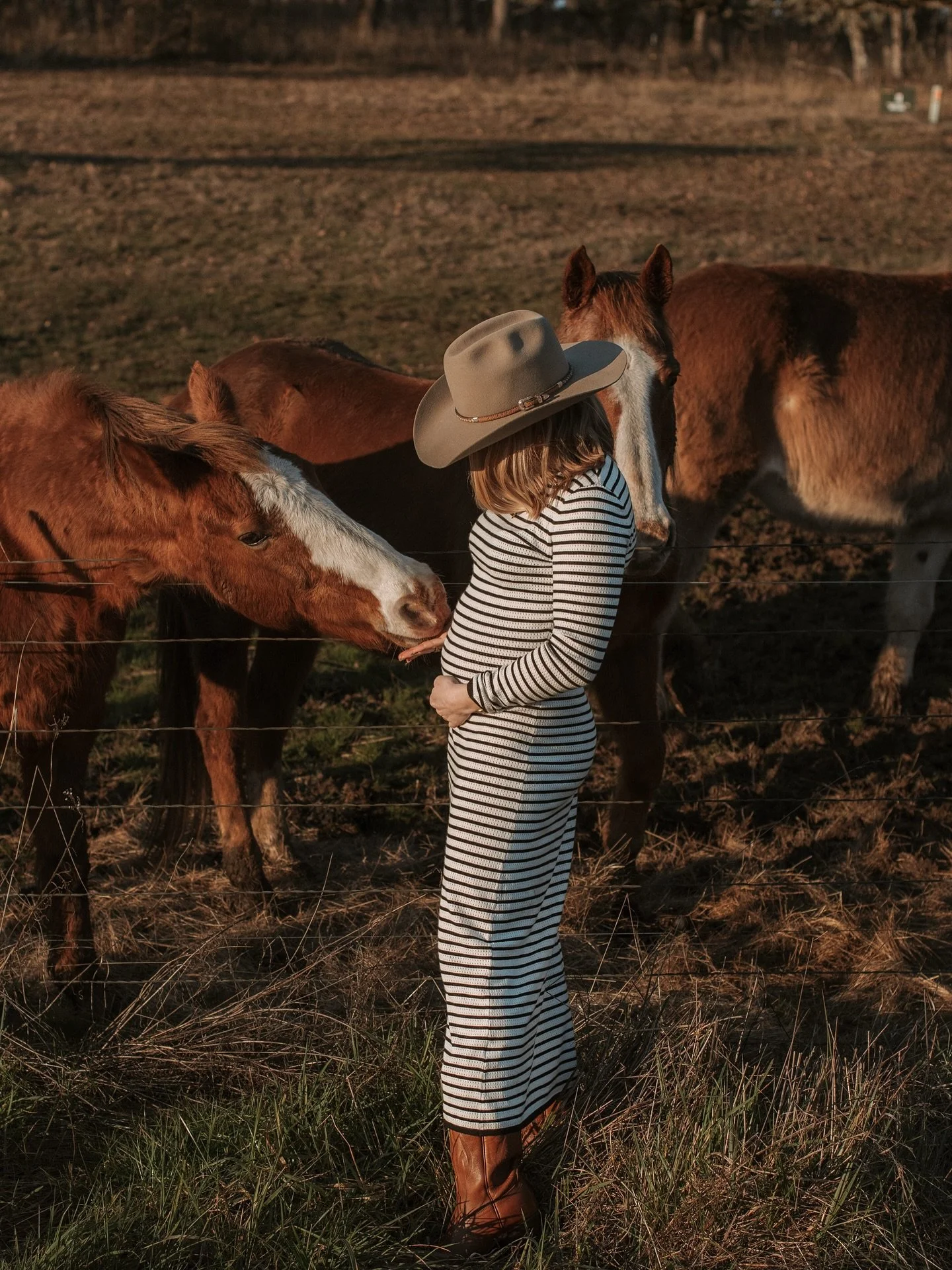 // craving more shoots involving horses, cowboy hats + the sweetest love
